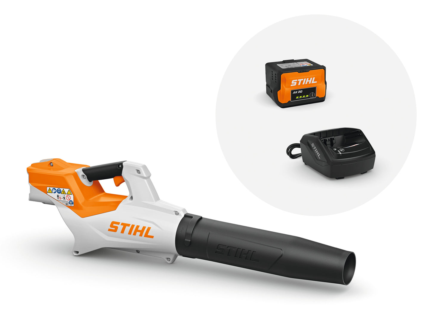 Souffleur à batterie STIHL BGA 50 - Set (batterie AK 20 + chargeur AL 101) Stihl