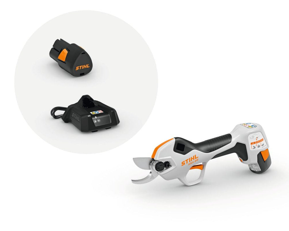 Sécateur à batterie STIHL ASA 20 — Pack (batterie AS 2 + chargeur AL 1) Stihl