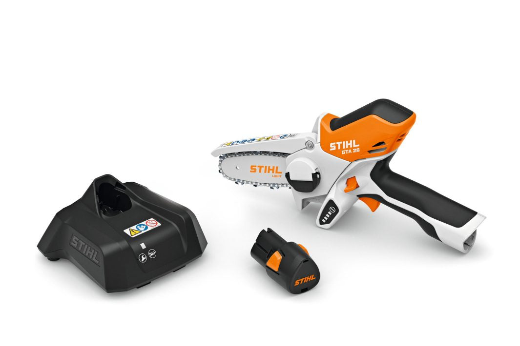 Scie / élagueur à batterie STIHL GTA 26 — Pack (batterie AS 2 + chargeur AL 1) Stihl