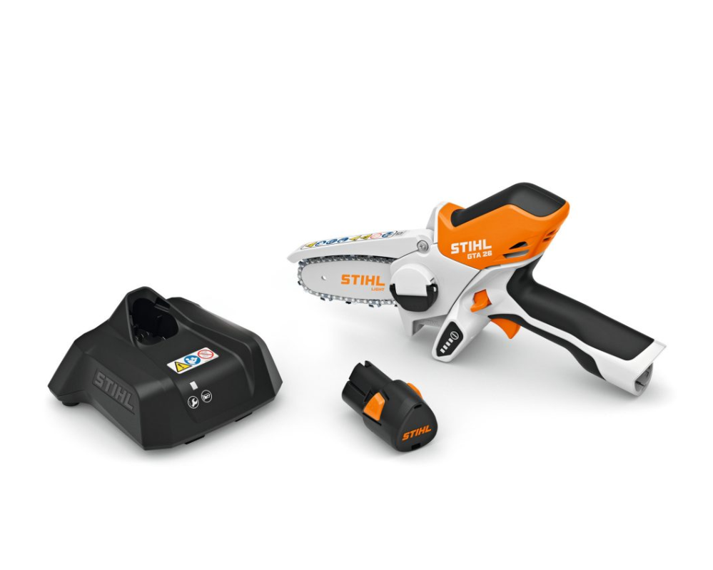 Scie / élagueur à batterie STIHL GTA 26 — Pack (batterie AS 2 + chargeur AL 1) Stihl