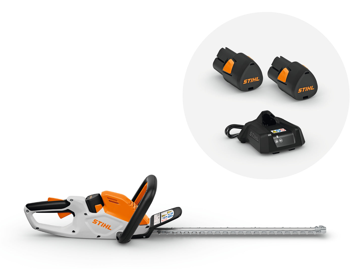 Taille-haie à batterie STIHL HSA 40 — Set (2× batteries AS 20 + chargeur AL S 31) Stihl
