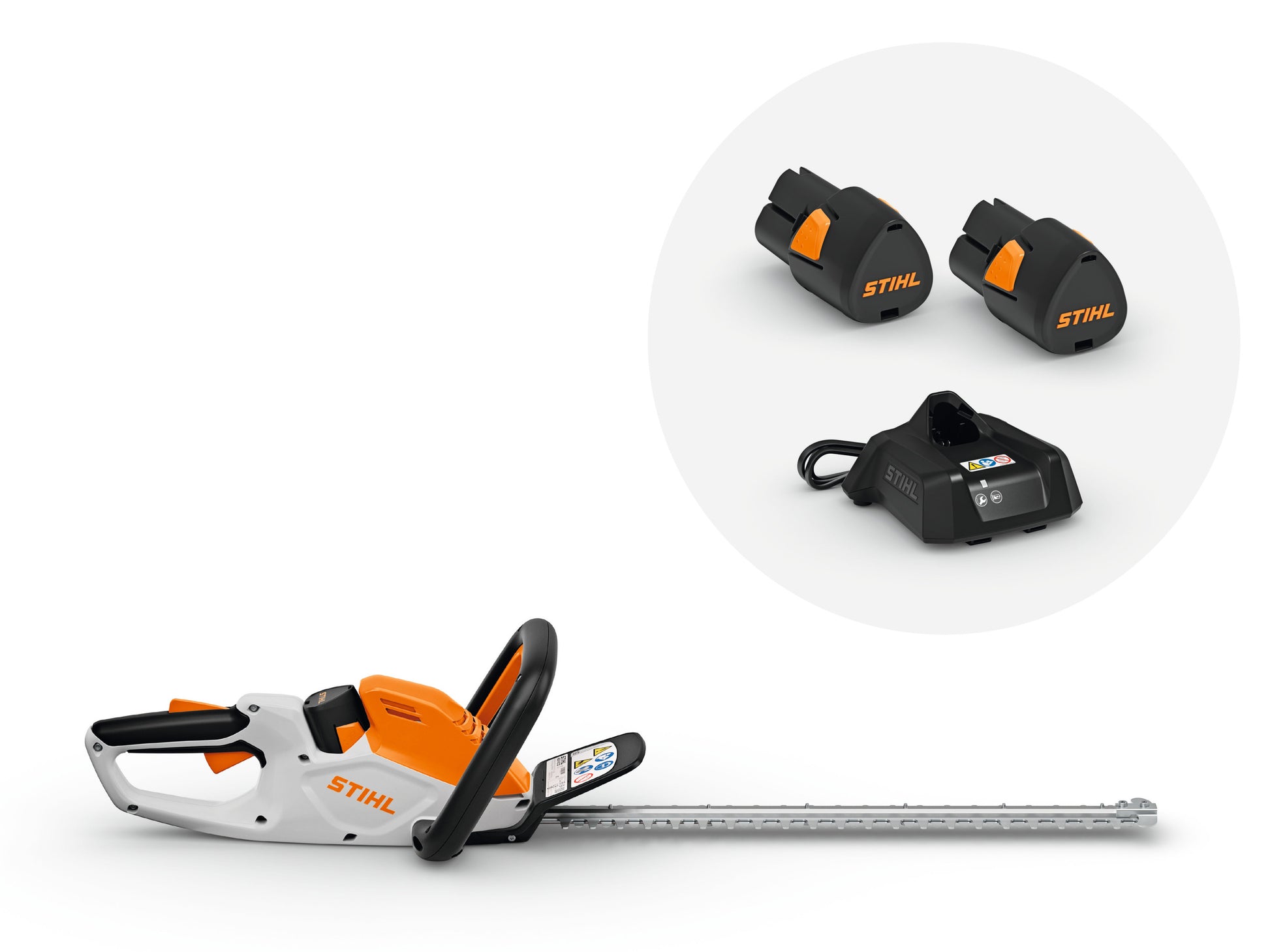 Taille-haie à batterie STIHL HSA 40 — Set (2× batteries AS 20 + chargeur AL S 31) Stihl