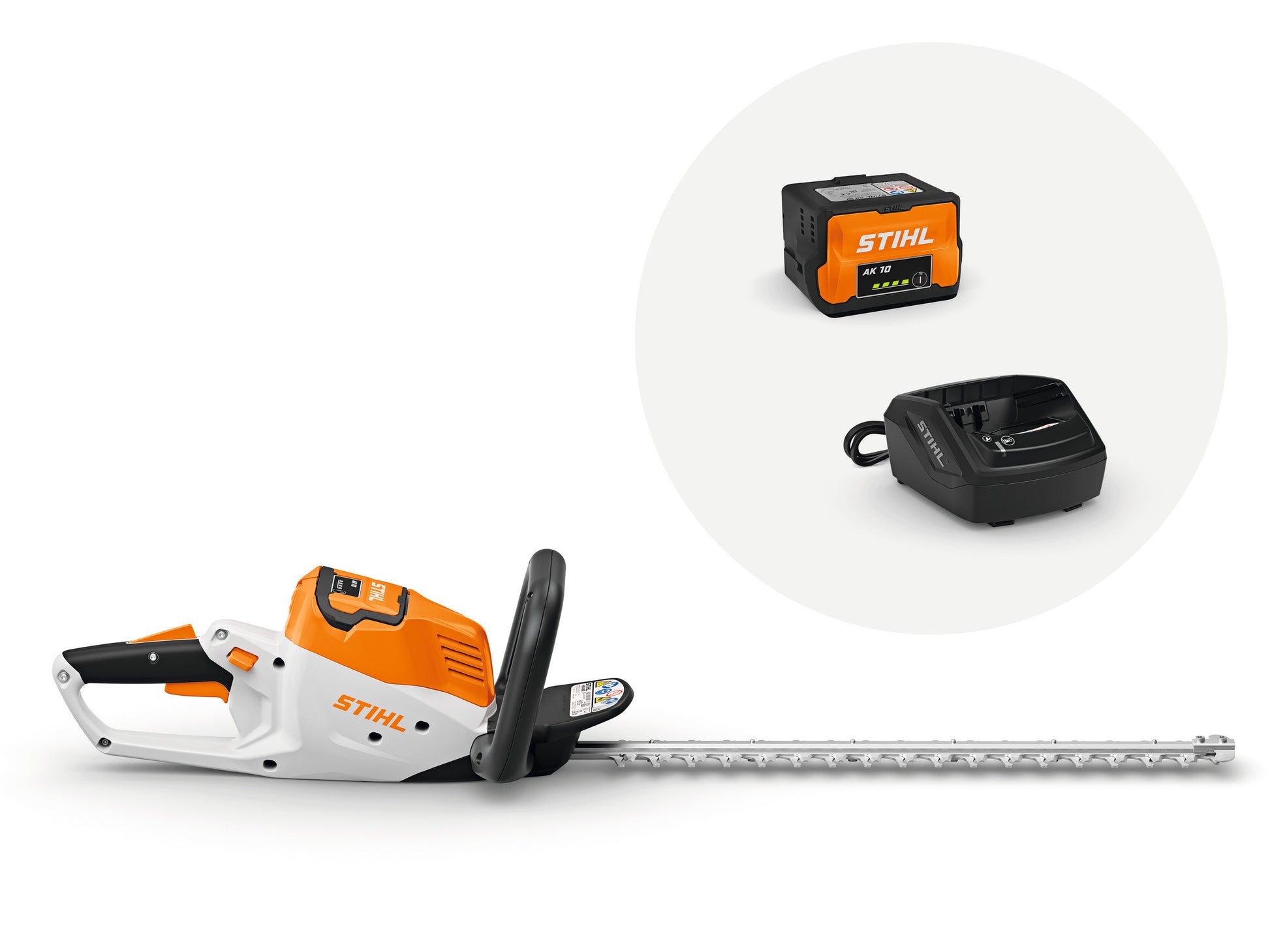 Taille-haie à batterie STIHL HSA 50 — Set (batterie AK 10 + chargeur AL 101) Stihl
