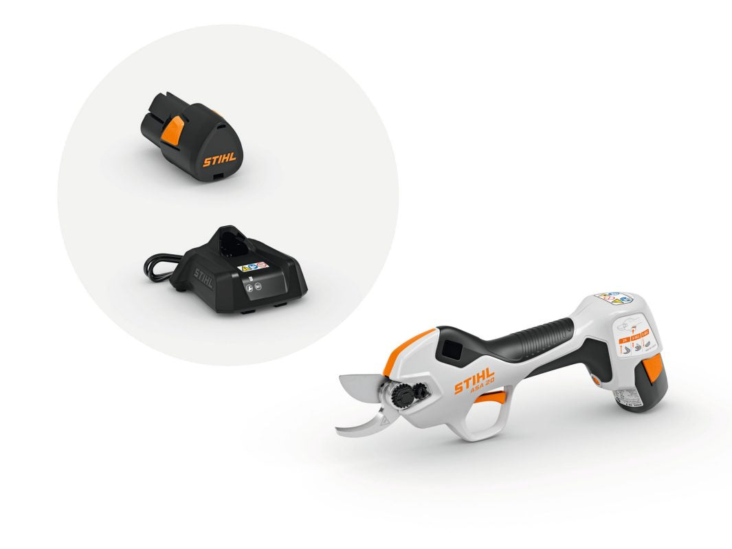 Sécateur à batterie STIHL ASA 20 — Pack (batterie AS 2 + chargeur AL 1) Stihl
