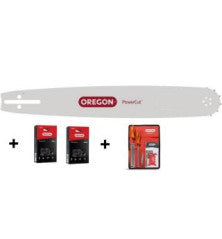 Kit Pro Forestier Oregon — 50 cm — 3/8" / 1,6 mm — Pour Stihl MS 462 / MS 500i OREGON